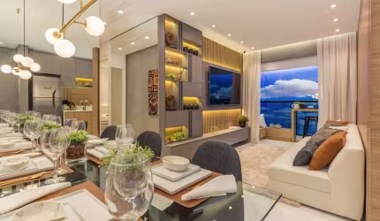 Apartamento com 2 dormitórios à venda, 56 m² por R$ 657.932 - Jardim - Santo André/SP