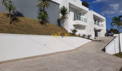 Casa de luxo em condomínio fechado Novo Horizonte Hills I e II - Arujá: 4 suítes, piscina, churrasqueira