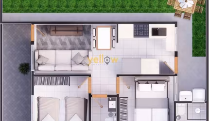 Casa à Venda em Vila São Paulo - 2 Dorms, 44m² por R$249.000