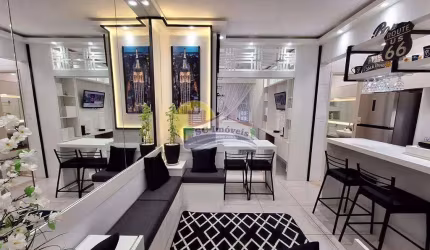 Studio com 1 dorm, Centro, São Vicente - R$ 300 mil, Cod: 5449
