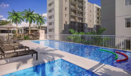 Apartamento de 2 quartos com suite no Pechincha