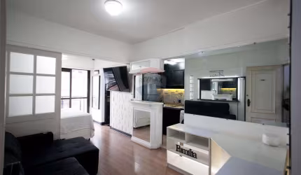 Apartamento tipo Studio Mobiliado à Venda no Centro de São Paulo com 30m².