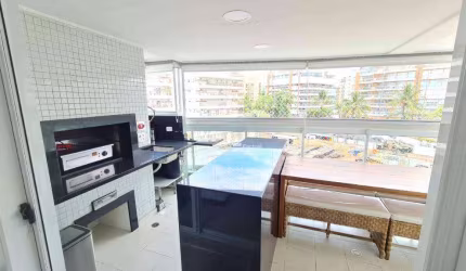 Apartamento com 4 dormitórios, 123 m² - venda ou aluguel/mês - Riviera  de São Lourenço - Bertioga/SP