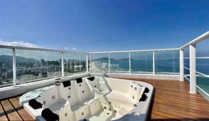 Cobertura com 4 dormitórios à venda, 340 m² por R$ 6.000.000,00 - Enseada - Guarujá/SP