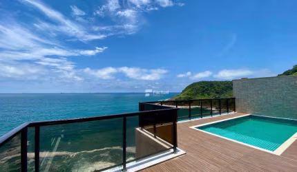 Cobertura com 3 dormitórios à venda, 186 m² por R$ 1.950.000,00 - Enseada - Guarujá/SP