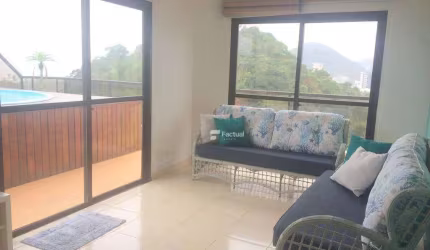 Cobertura com 4 dormitórios à venda, 268 m² por R$ 1.800.000,00 - Enseada - Guarujá/SP