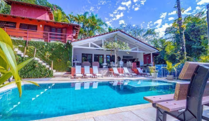 Casa com 5 dormitórios à venda, 327 m² por R$ 8.000.000,00 - Iporanga - Guarujá/SP