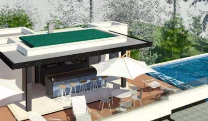 Terreno à venda, 1220 m² por R$ 4.800.000,00 - Iporanga - Guarujá/SP