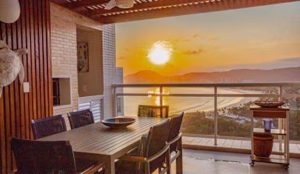 Cobertura com 4 dormitórios, 268 m² - venda por R$ 4.500.000,00 ou aluguel por R$ 27.200,00 - Enseada - Guarujá/SP
