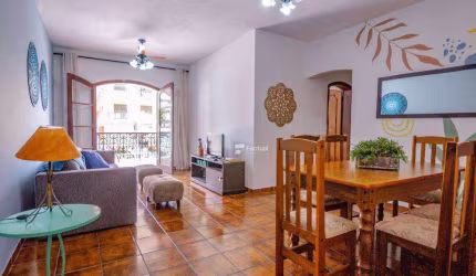 Apartamento com 3 dormitórios à venda, 105 m² por R$ 340.000,00 - Enseada - Guarujá/SP