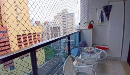 Apartamento com 2 dormitórios à venda, 72 m² por R$ 550.000,00 - Pitangueiras - Guarujá/SP