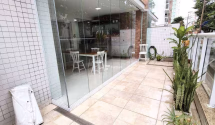 Apartamento com 3 dormitórios à venda, 112 m² por R$ 1.800.000,00 - Tombo - Guarujá/SP