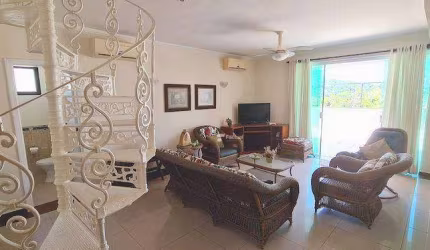 Cobertura com 3 dormitórios à venda, 201 m² por R$ 1.250.000,00 - Tombo - Guarujá/SP