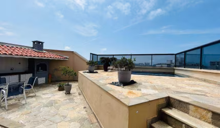 Cobertura com 3 dormitórios à venda, 314 m² por R$ 980.000,00 - Enseada - Guarujá/SP