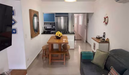Apartamento com 2 dormitórios à venda, 80 m² por R$ 900.000,00 - Pitangueiras - Guarujá/SP