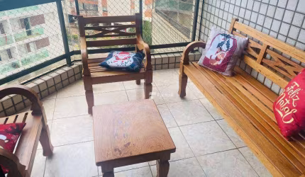 Apartamento com 3 dormitórios à venda, 86 m² por R$ 635.000,00 - Enseada - Guarujá/SP