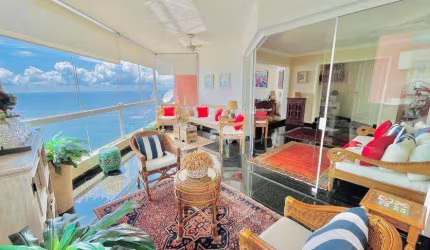 Apartamento com 3 suites à venda, 236 m² por R$ 1.080.000 - Morro Sorocotuba - Guarujá/SP