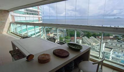 Apartamento com 3 dormitórios à venda, 111 m² por R$ 1.300.000,00 - Enseada - Guarujá/SP