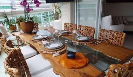 Apartamento com 4 dormitórios à venda, 160 m² por R$ 5.200.000,00 - Riviera - Módulo 8 - Bertioga/SP