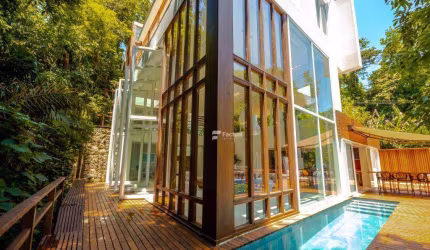 Casa com 5 dormitórios, 700 m² - venda por R$ 22.000.000,00 ou aluguel por R$ 72.400,00 - Iporanga - Guarujá/SP