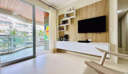 Apartamento com 3 dormitórios, 108 m² - Riviera de São Lourenço - Bertioga/SP