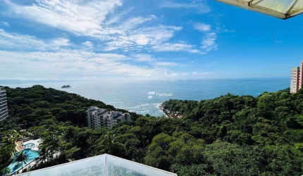 Apartamento com 4 dormitórios à venda, 170 m² por R$ 1.100.000,00 - Morro Sorocotuba - Guarujá/SP