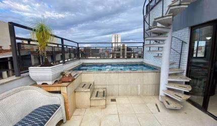 Cobertura com 3 dormitórios à venda, 145 m² por R$ 600.000,00 - Enseada - Guarujá/SP
