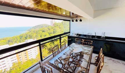 Apartamento com 3 dormitórios à venda, 168 m² por R$ 1.550.000,00 - Morro Sorocotuba - Guarujá/SP