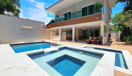 Casa com 5 dormitórios à venda, 400 m² - Riviera de São Lourenço - Bertioga/SP