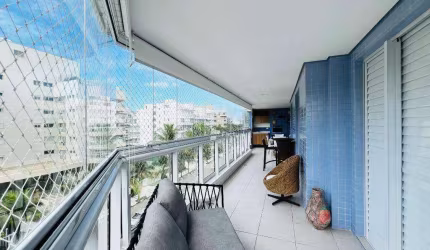Apartamento com 3 dormitórios à venda, 106 m² - Riviera de São Lourenço - Bertioga/SP