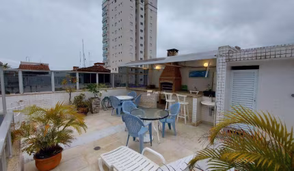 Cobertura com 3 dormitórios à venda, 135 m² por R$ 580.000,00 - Enseada - Guarujá/SP