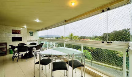 Apartamento com 4 dormitórios para alugar, 186 m² por R$ 20.000,00/mês - Módulo 02 - Galeões - Bertioga/SP