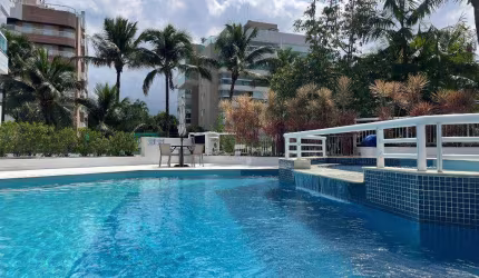 Apartamento com 3 suítes para alugar, 123 m² - Riviera de São Lourenço - Bertioga/SP