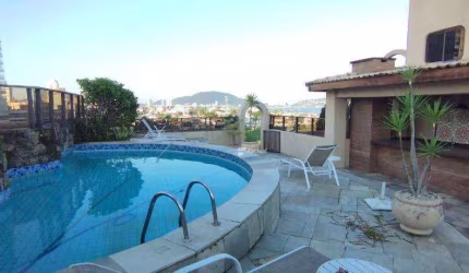 Cobertura com 4 dormitórios à venda, 292 m² por R$ 2.000.000,00 - Enseada - Guarujá/SP