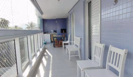 Apartamento com 3 dormitórios à venda, 106 m² - Riviera de São Lourenço - Bertioga/SP