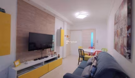 Apartamento com 1 quarto à venda, 55 m² por R$ 430.000 - Tombo - Guarujá/SP
