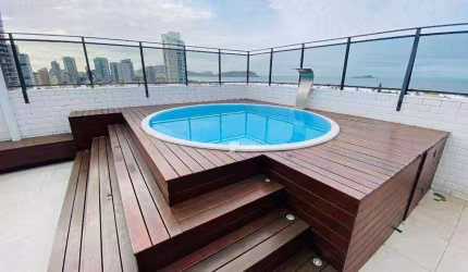 Cobertura com 3 dormitórios à venda, 147 m² por R$ 1.200.000,00 - Enseada - Guarujá/SP