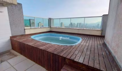 Cobertura à venda, 228 m² por R$ 1.350.000,00 - Enseada - Guarujá/SP