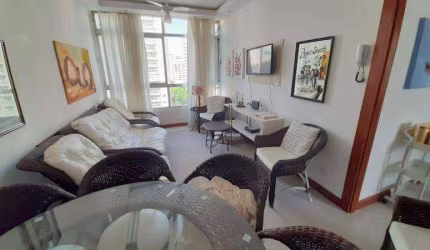 Apartamento com 2 dormitórios à venda, 86 m² por R$ 630.000,00 - Pitangueiras - Guarujá/SP