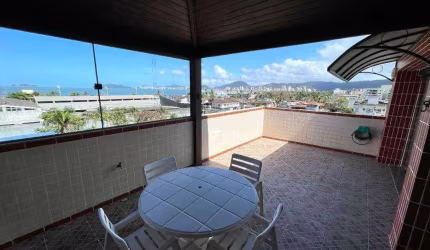Cobertura com 3 dormitórios à venda, 165 m² por R$ 850.000,00 - Enseada - Guarujá/SP