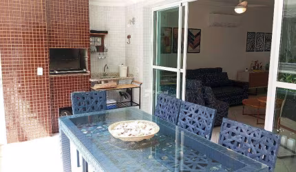 Apartamento com 3 dormitórios à venda, 113 m² - Riviera de São Lourenço - Bertioga/SP
