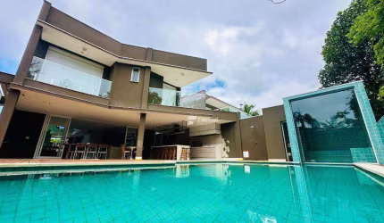 Casa com 6 suítes para alugar, 455 m² - Riviera de São Lourenço - Bertioga/SP