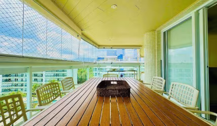 Apartamento com 4 dormitórios para alugar, 186 m²  - Riviera de São Lourenço - Bertioga/SP