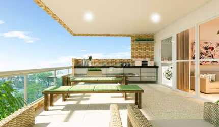 Apartamento com 2 quartos à venda, 73 m² por R$ 750.000 - Astúrias - Guarujá/SP