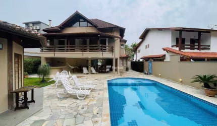 Casa com 5 dormitórios, 310 m² - venda ou aluguel/mês - Riviera de São Lourenço - Bertioga/SP