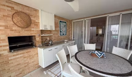 Apartamento com 3 dormitórios à venda, 135 m² - Módulo 07 - Jequitibás - Bertioga/SP