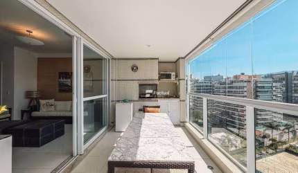 Apartamento com 3 suítes à venda, 127 m² - Riviera de São Lourenço - Bertioga/SP