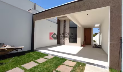CASA NOVA E MODERNA NO LUNDCEA! 850 MIL!
