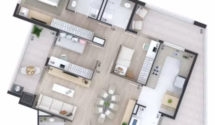 Apartamento com 3 quartos à venda na Rua Moyses Marcondes, 53, Juvevê, Curitiba, 124 m2 por R$ 1.329.000