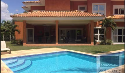 Sobrado com 5 dormitórios à venda, 475 m² por R$ 3.600.000,00 - Lago Azul Condomínio e Golfe Clube - Araçoiaba da Serra/SP